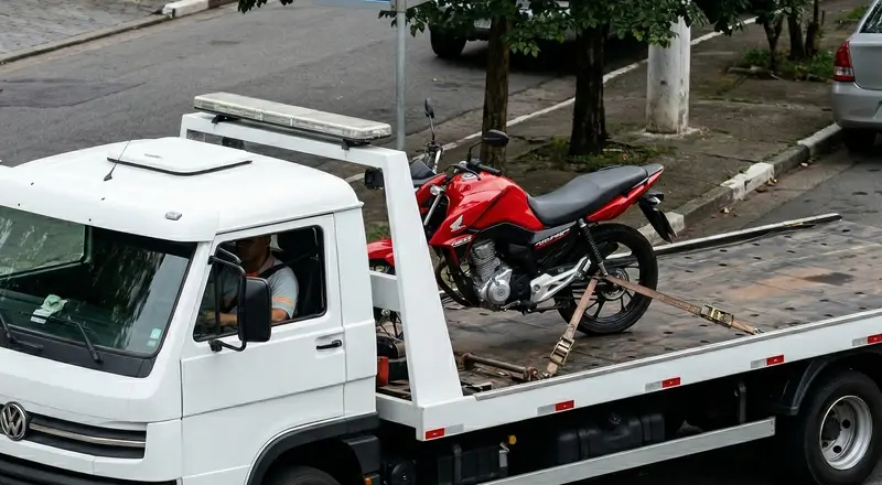 Reboque de moto em Aracaju – guincho especializado para motocicletas